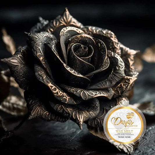 Strong scents: 30% fragrance, 30+ hours, Rose Noir, deep rose vibes, must-have for rose lovers.